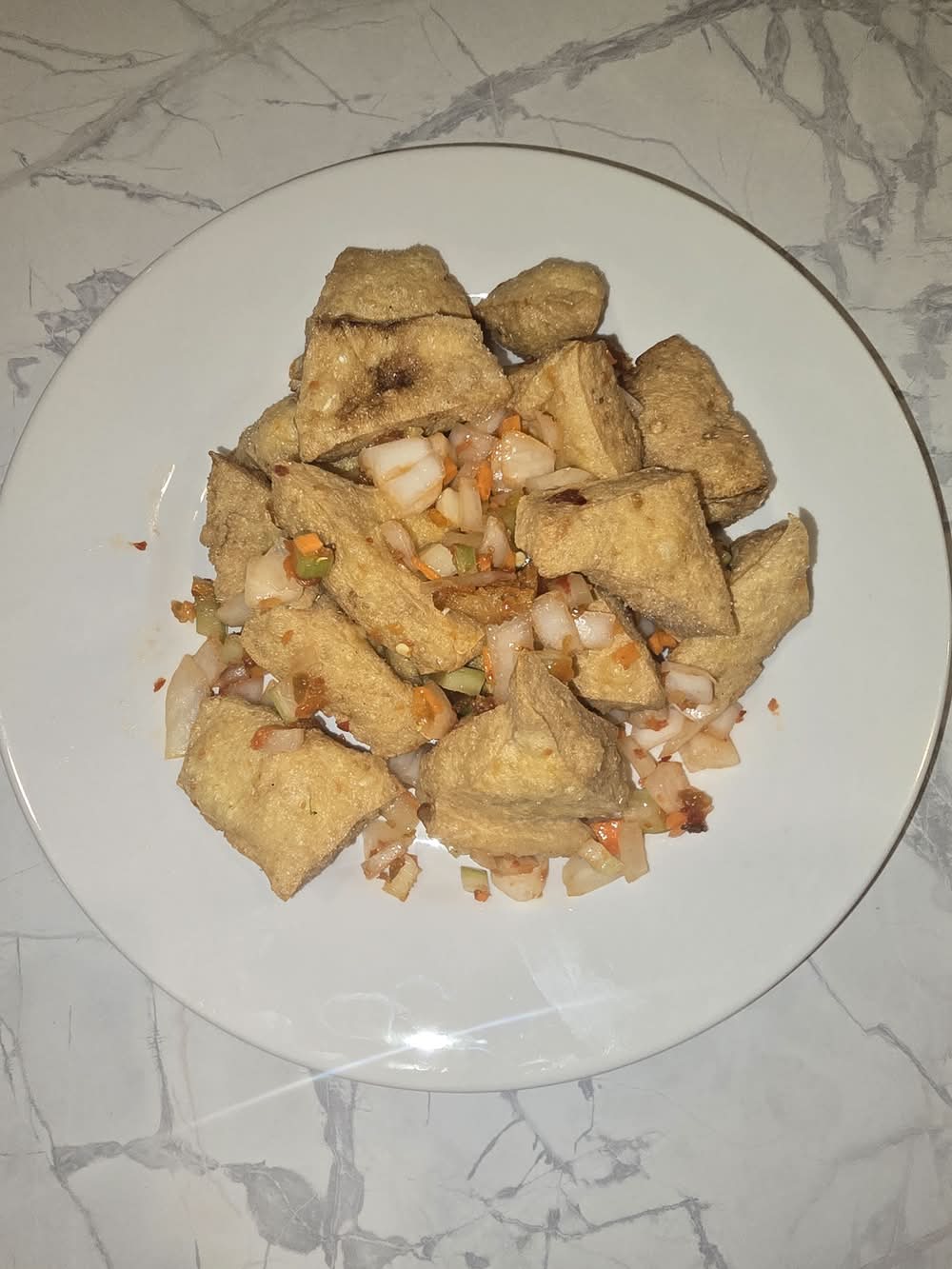 Deep Fried Spicy Tofu 椒盐豆腐（小）